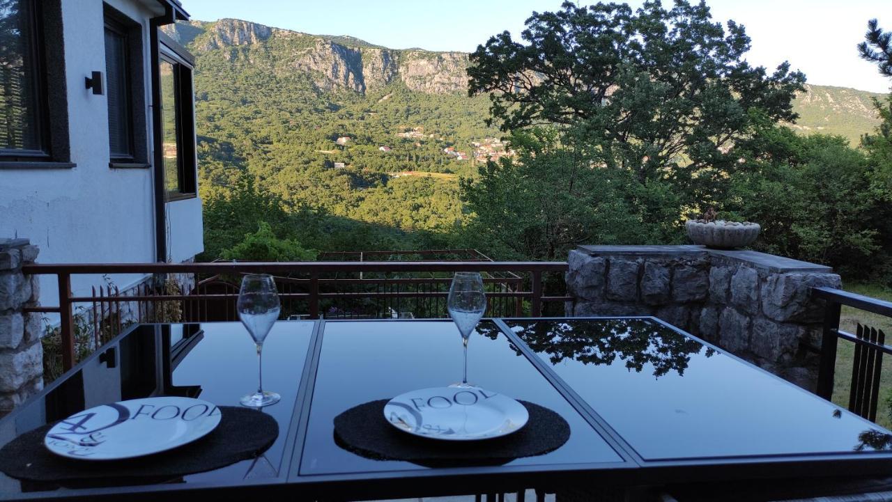 Amazing Sea-Mountain Valley View House With 3 Terraces And Huge Chill Gardens, 5Min From The Sea! ブリビル エクステリア 写真