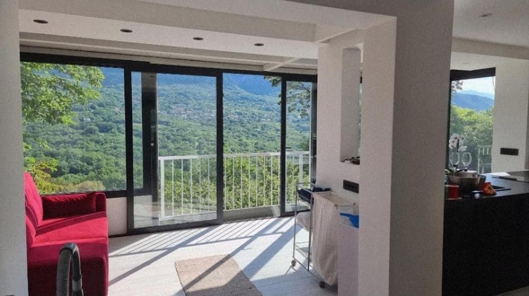 Amazing Sea-Mountain Valley View House With 3 Terraces And Huge Chill Gardens, 5Min From The Sea! ブリビル エクステリア 写真