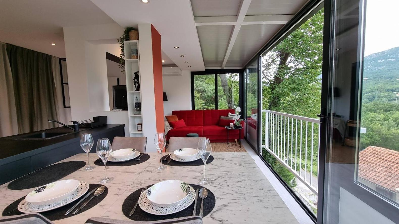 Amazing Sea-Mountain Valley View House With 3 Terraces And Huge Chill Gardens, 5Min From The Sea! ブリビル エクステリア 写真